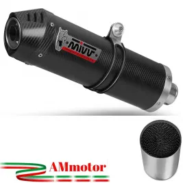 Mivv Triumph Tiger 1050 Sport Terminale Di Scarico Moto Marmitta Oval Carbon Cap 2