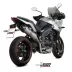 Mivv Triumph Tiger 1050 Sport Terminale Di Scarico Moto Marmitta Oval Titanio Carbon Cap