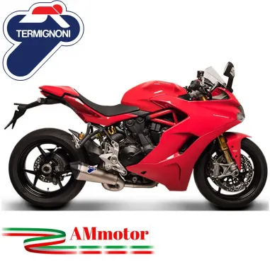 Termignoni Ducati Supersport 950 16 - 2020 Terminale Di Scarico Moto Marmitta Scream Titanio