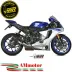 Mivv Yamaha Yzf 1000 R1 Terminale Di Scarico Moto Marmitta Mk3 Carbonio Omologato