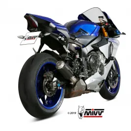 Mivv Yamaha Yzf 1000 R1 Terminale Di Scarico Moto Marmitta Mk3 Carbonio Omologato 2