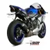 Mivv Yamaha Yzf 1000 R1 Terminale Di Scarico Moto Marmitta Mk3 Carbonio Omologato