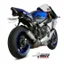 Mivv Yamaha Yzf 1000 R1 Terminale Di Scarico Moto Marmitta Mk3 Inox Omologato