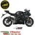 Mivv Yamaha Yzf 600 R6 Terminale Di Scarico Moto Marmitta Gp Pro Carbonio Alto Omologato