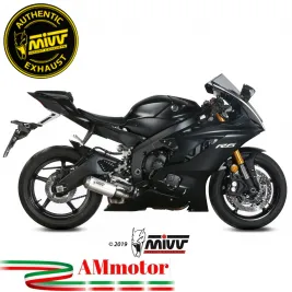 Mivv Yamaha Yzf 600 R6 Terminale Di Scarico Moto Marmitta Mk3 Inox Omologato