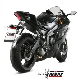 Mivv Yamaha Yzf 600 R6 Terminale Di Scarico Moto Marmitta Mk3 Inox Omologato 2