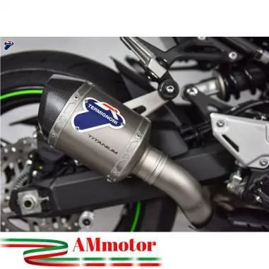 Termignoni Kawasaki Z 900 2017 - 2019 Terminale Di Scarico Moto Marmitta Relevance Titanio
