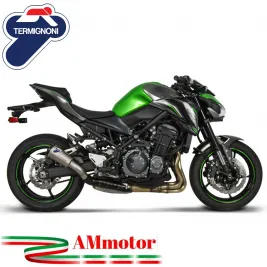 Termignoni Kawasaki Z 900 2017 - 2019 Terminale Di Scarico Moto Marmitta Gp2R-RHT Titanio
