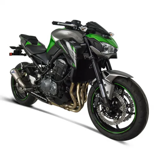 Termignoni Kawasaki Z 900 2017 - 2019 Terminale Di Scarico Moto Marmitta Gp2R-RHT Titanio