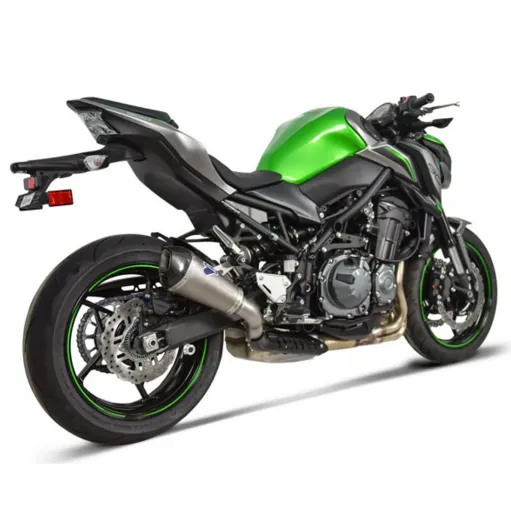 Termignoni Kawasaki Z 900 2017 - 2019 Terminale Di Scarico Moto Marmitta Relevance Conico Titanio