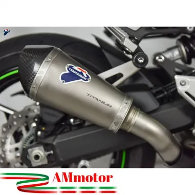 Termignoni Kawasaki Z 900 2017 - 2019 Terminale Di Scarico Moto Marmitta Relevance Conico Titanio