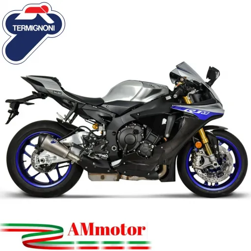 Termignoni Yamaha Yzf R1 Terminale Di Scarico Moto Marmitta Relevance Titanio