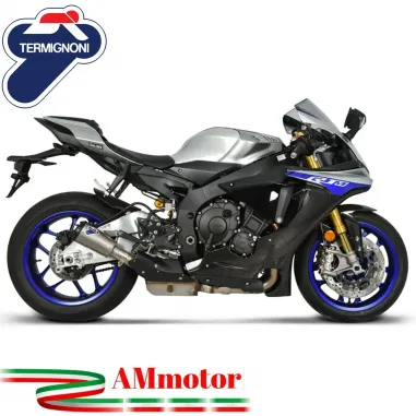 Termignoni Yamaha Yzf R1 Terminale Di Scarico Moto Marmitta GP2R-RHT Titanio