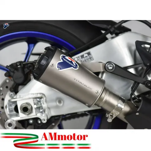 Termignoni Yamaha Yzf R1 Terminale Di Scarico Moto Marmitta GP2R-RHT Titanio