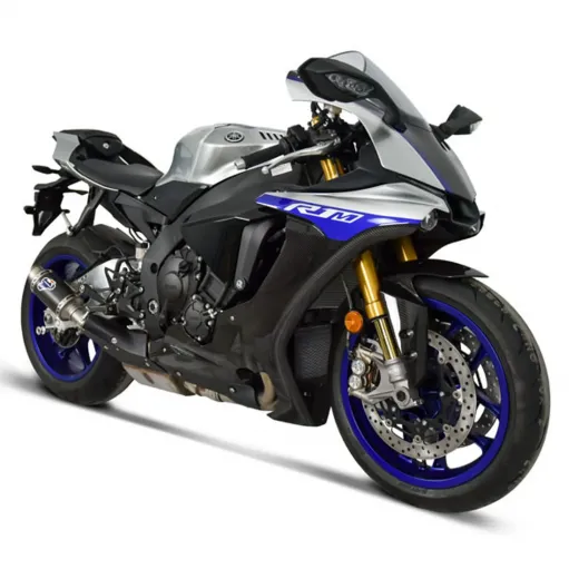 Termignoni Yamaha Yzf R1 Terminale Di Scarico Moto Marmitta Gp Carbonio