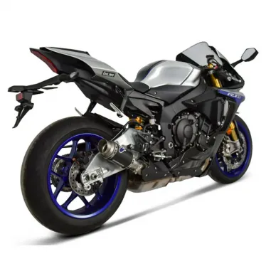 Termignoni Yamaha Yzf R1 Terminale Di Scarico Moto Marmitta Gp Carbonio