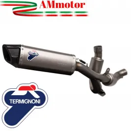 Impianto Di Scarico Completo Racing Termignoni Ducati Multistrada 950 Marmitta Force Acciaio Titanio