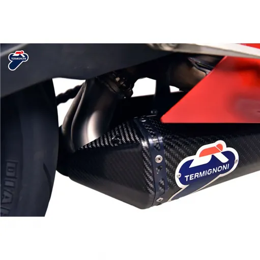 Terminali Di Scarico Racing E Adattatore D155Y2 Termignoni Ducati Panigale 959 Silenziatori Titanio Cunb