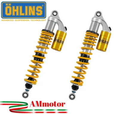 Doppi Ammortizzatori Ohlins Honda Cb 1300 03 - 2011 STX 36 Twin Sospensione Moto Molle Gialle