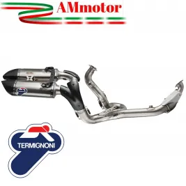 Impianto Di Scarico Completo Racing Termignoni Ducati Panigale 1199 Silenziatori Force Titanio
