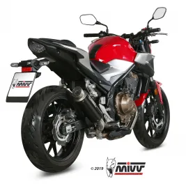 Mivv Honda Cb 500 F 19 - 2024 Terminale Di Scarico Moto Marmitta Gp Pro Carbonio Omologato 2