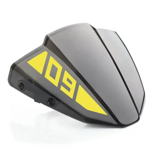 Cupolino Yamaha MT 09 17 2019 Rizoma Fumè Scuro Nero Moto