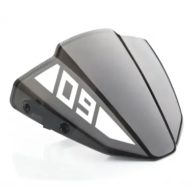 Cupolino Yamaha MT 09 17 2019 Rizoma Fumè Scuro Nero Moto