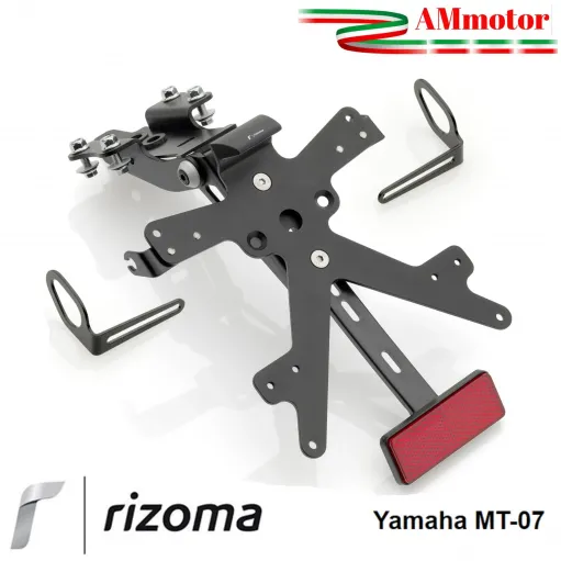 Portatarga Rizoma MT 07 Yamaha Regolabile Moto Completo Omologato