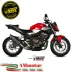 Mivv Honda Cb 500 F 19 - 2024 Terminale Di Scarico Moto Marmitta Suono Black Omologato