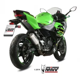 Mivv Kawasaki Ninja 400 Terminale Di Scarico Moto Marmitta Mk3 Inox 2