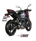 Mivv Kawasaki Z 400 Terminale Di Scarico Moto Marmitta Mk3 Black