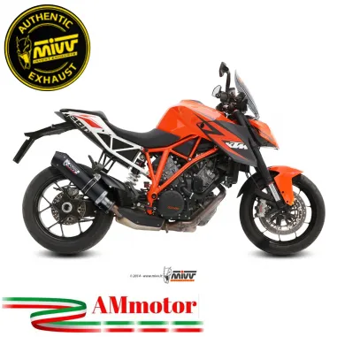 Mivv Ktm 1290 Superduke Terminale Di Scarico Moto Marmitta Oval Carbon Cap Omologato