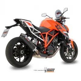 Mivv Ktm 1290 Superduke Terminale Di Scarico Moto Marmitta Oval Carbon Cap Omologato 2