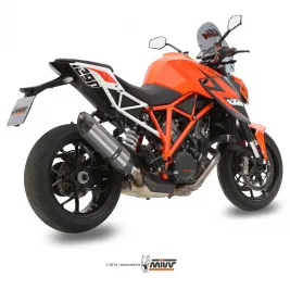 Mivv Ktm 1290 Superduke Terminale Di Scarico Moto Marmitta Suono Inox Omologato 2