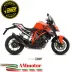 Mivv Ktm 1290 Superduke Terminale Di Scarico Moto Marmitta Suono Black Omologato