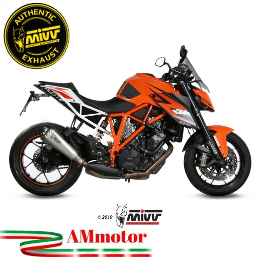 Mivv Ktm 1290 Superduke Terminale Di Scarico Moto Marmitta Delta Race Inox Omologato