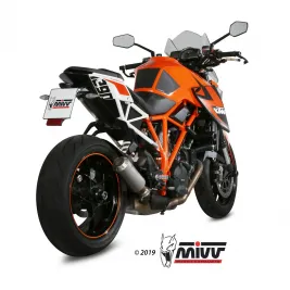 Mivv Ktm 1290 Superduke Terminale Di Scarico Moto Marmitta Mk3 Inox Omologato 2