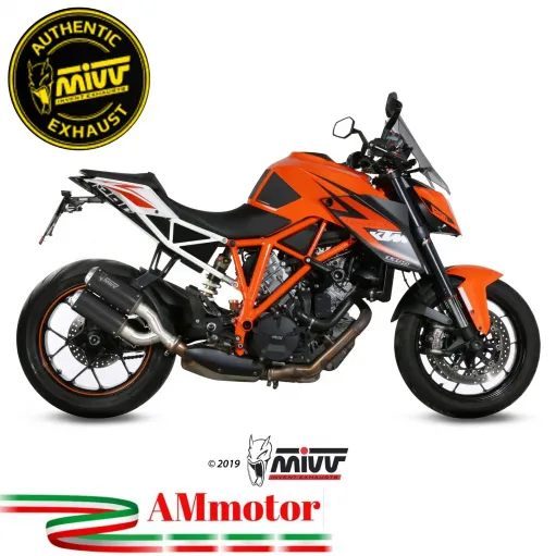 Mivv Ktm 1290 Superduke Terminali Di Scarico Moto Marmitte Mk3 Carbonio Omologato