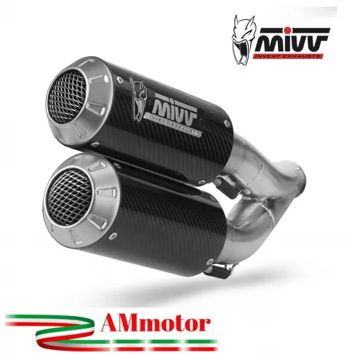 Mivv Ktm 1290 Superduke Terminali Di Scarico Moto Marmitte Mk3 Carbonio Omologato