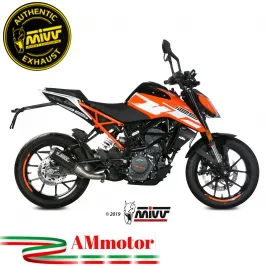 Mivv Ktm 125 Duke 17 - 2020 Terminale Di Scarico Moto Marmitta Mk3 Carbonio