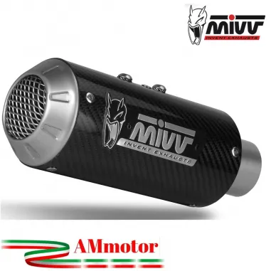 Mivv Yamaha Yzf 600 R6 06 - 2016 Terminale Di Scarico Moto Marmitta Mk3 Carbonio Omologato