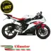 Mivv Yamaha Yzf 600 R6 06 - 2016 Terminale Di Scarico Moto Marmitta Mk3 Inox Omologato