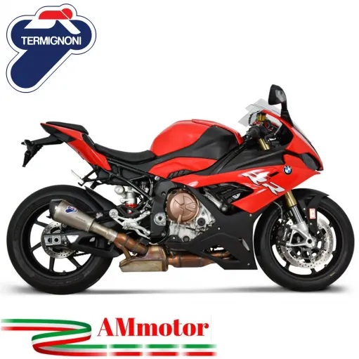 Termignoni Bmw S 1000 RR Terminale Di Scarico Moto Marmitta Relevance Titanio Racing