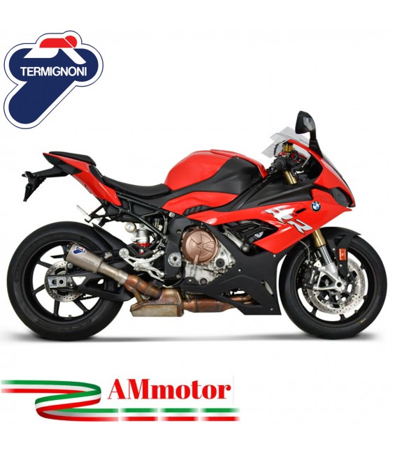 Termignoni Bmw S 1000 RR Terminale Di Scarico Moto Marmitta GP2R-RHT Titanio