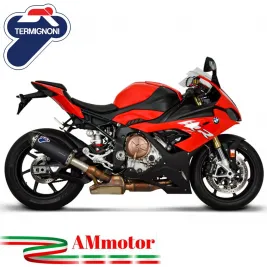 Termignoni Bmw S 1000 RR Terminale Di Scarico Moto Marmitta Conical Titanio Black Omologato