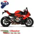 Termignoni Bmw S 1000 RR Terminale Di Scarico Moto Marmitta Conical Titanio Black Omologato