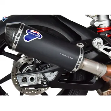 Termignoni Bmw S 1000 RR Terminale Di Scarico Moto Marmitta Conical Titanio Black Omologato