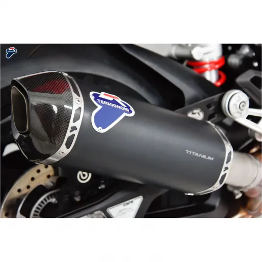 Termignoni Bmw S 1000 RR Terminale Di Scarico Moto Marmitta Conical Titanio Black Omologato