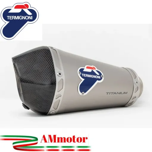 Termignoni Honda CB 500 F / R / X Terminale Di Scarico Moto Marmitta Relevance Titanio