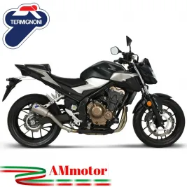 Termignoni Honda CB 500 F / R / X Terminale Di Scarico Moto Marmitta GP2R-RHT Titanio